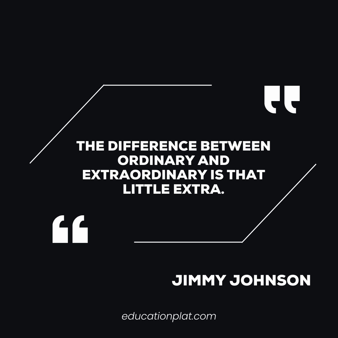 Jimmy Johnson quote