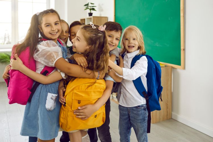 Elementary classroom morning meeting fosters empathy and communication