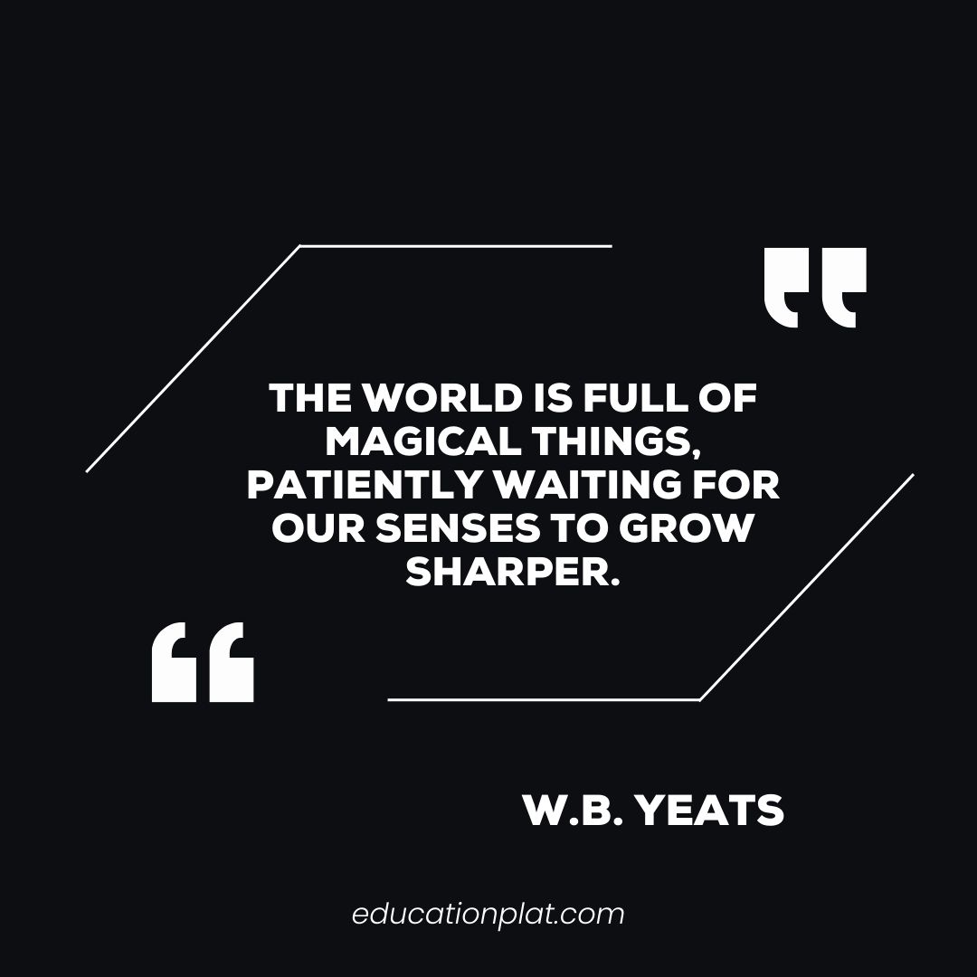 W.B. Yeats quote